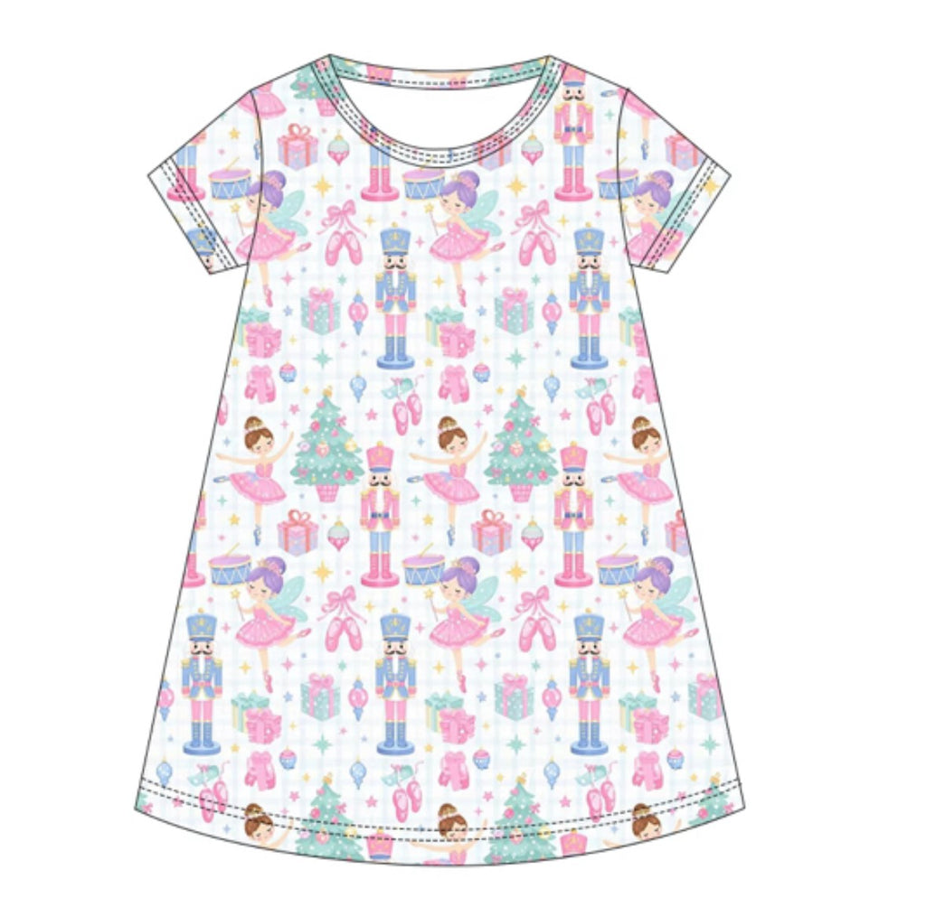 Nutcracker Adult Bamboo Nightgown