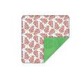 Christmas Cakes Bamboo Minky Back Blanket
