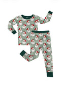 Vintage Santa Kids Bamboo Long Sleeve Pant Set