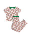 Christmas Cakes Adult Bamboo Pant Set